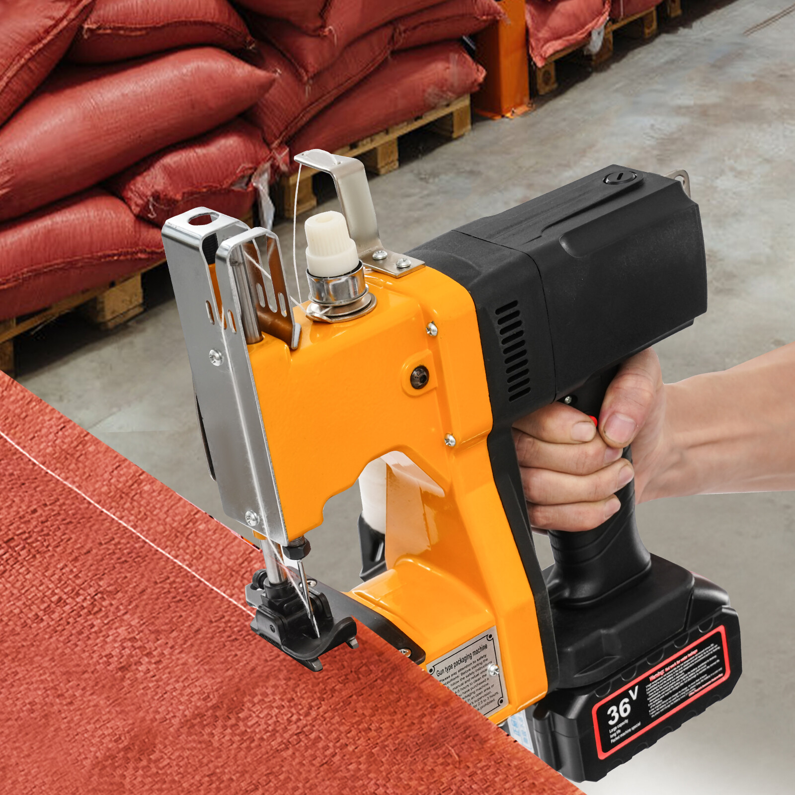 Bag Closer Cordless Bag Sewing Machine Handheld Industrial Bag Stitching Machine