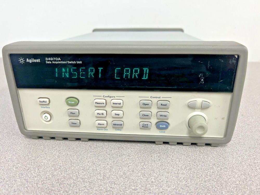 HP AGILENT 34970A DATA ACQUISITION SWITCH UNIT