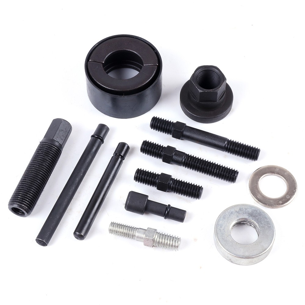 13PC Alternator Pulley Removal Tool for GM Ford Engine Power Steering Puller Kit