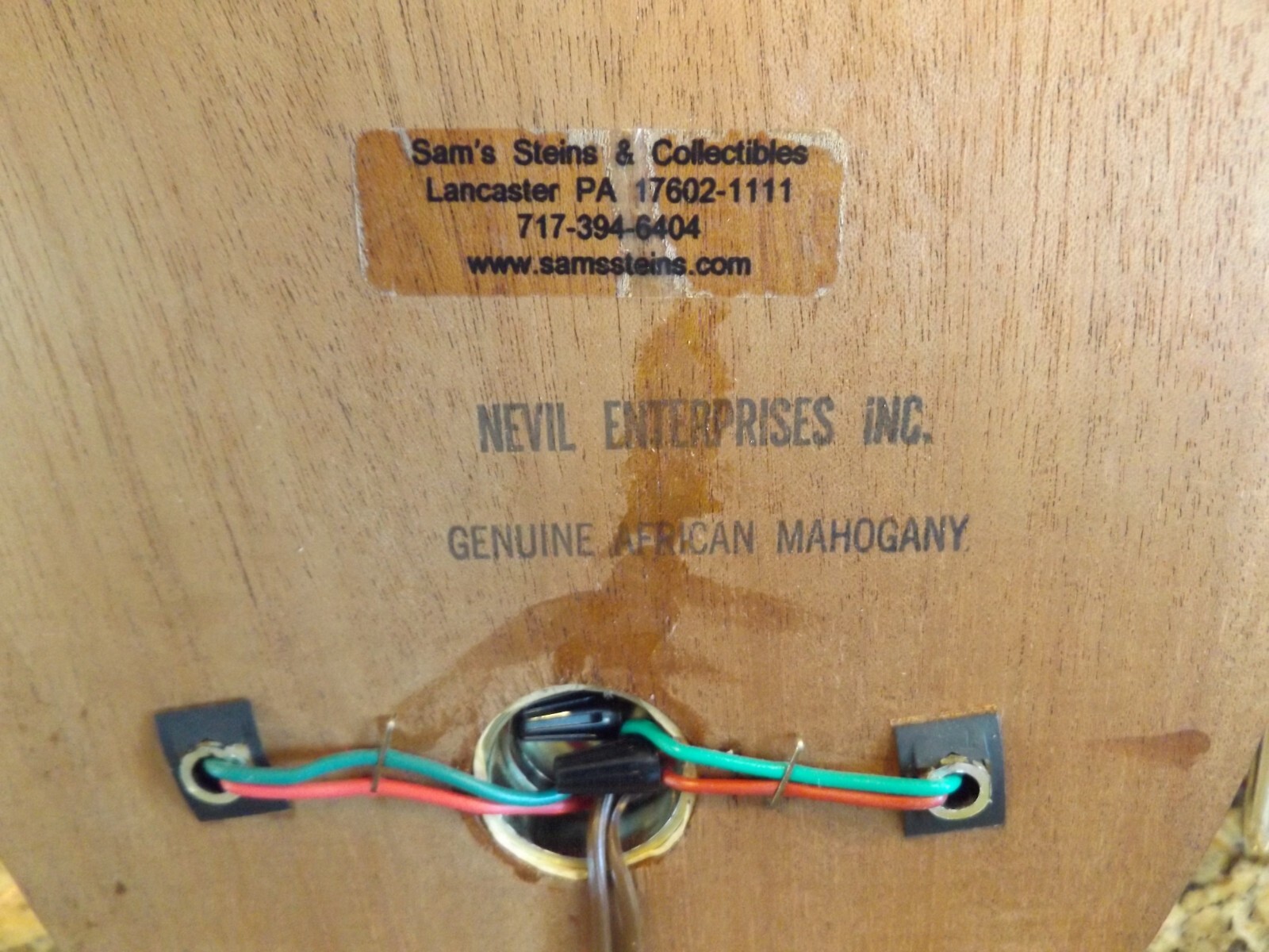 PAIR OF VINTAGE WALKER'S DELUXE BOURBON CANADIAN CLUB WHISKEY WALL SCONCE LIGHTS