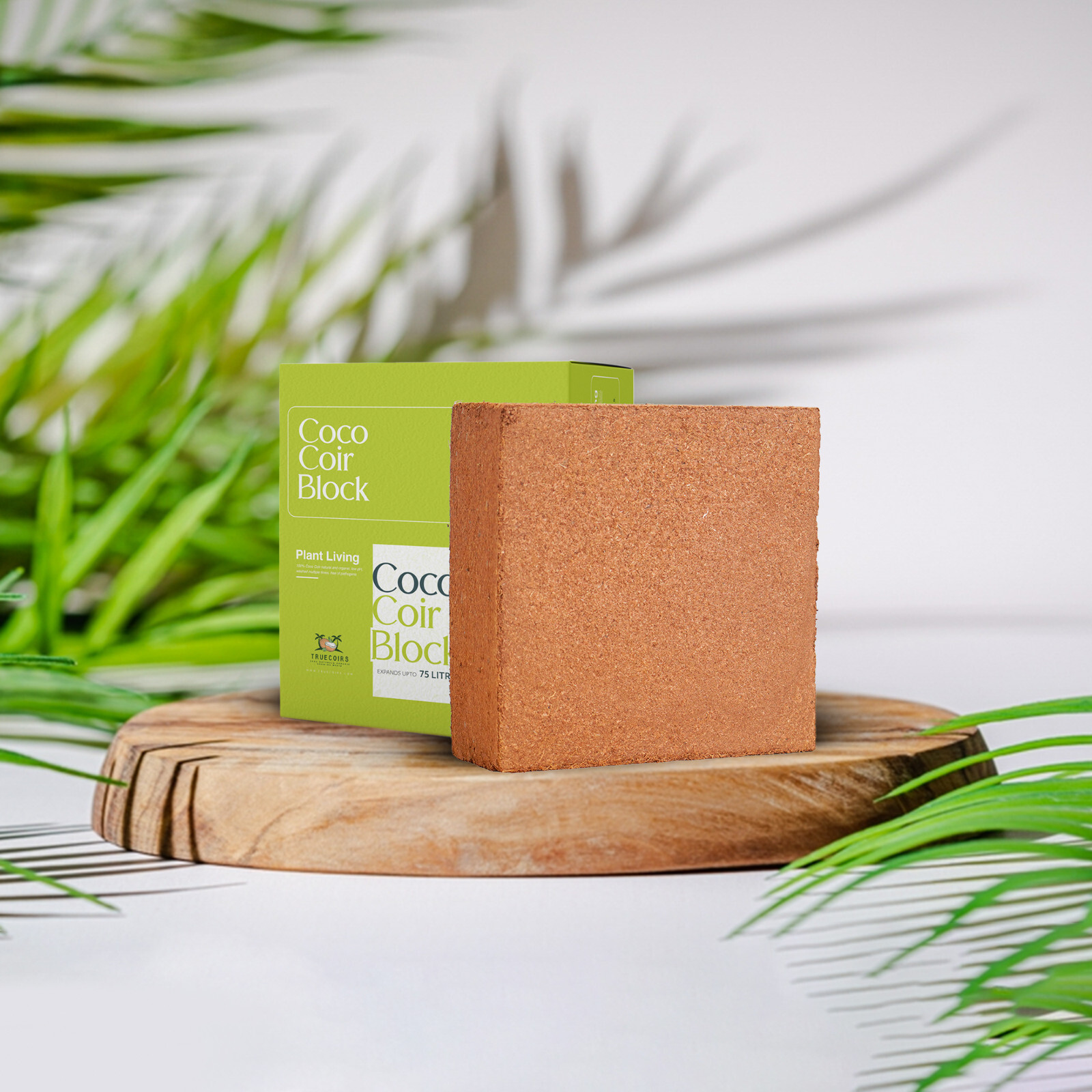 10LB CocoCoir Block Coconut Fiber Potting Soil Plant Organic Growing Media