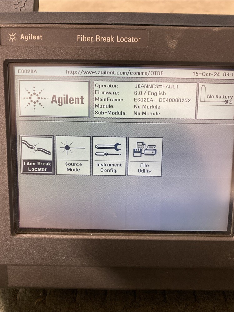 Anritsu FBL E6021A Single-mode 35 dB Class 1310 nm