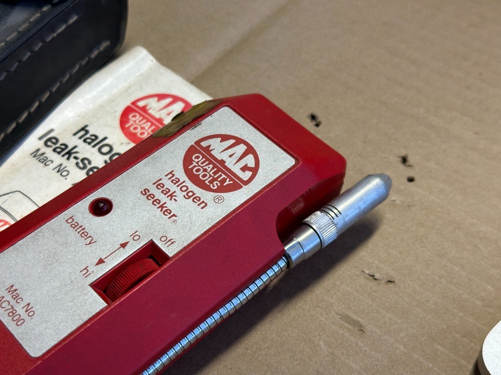 Mac Tools AC7800 Automatic Halogen Leak Seeker w/case
