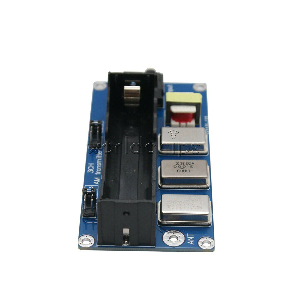 3-Channel AM Transmitter 1MHz 3MHz 5MHz Finished Board + Antenna+Audio Cable