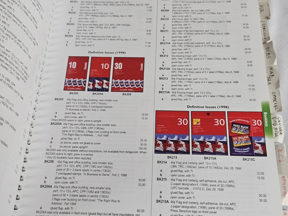 2010 The Unitrade Specialized Catalogue of Canadian Stamps Spiral Bound