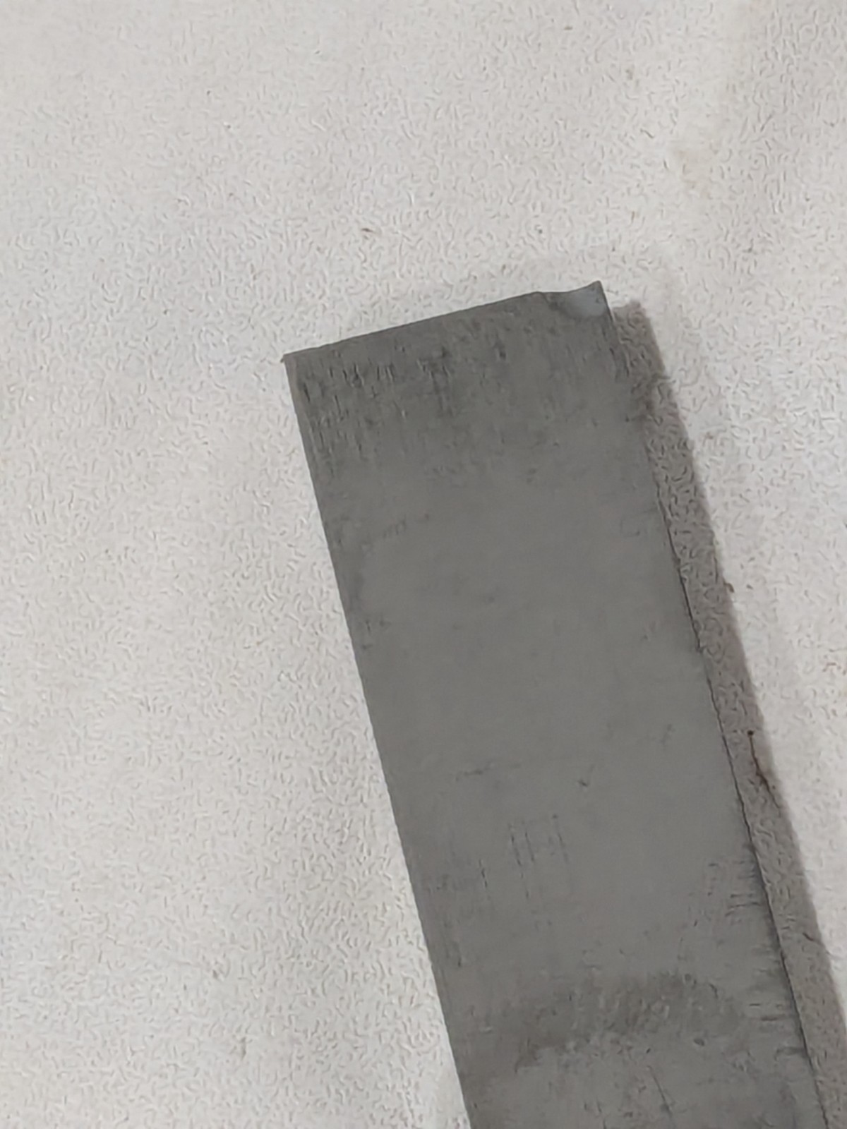 Rectangular Carbide Blank: 6" Long, 3/4" Wide, 1/4" Thick STB824