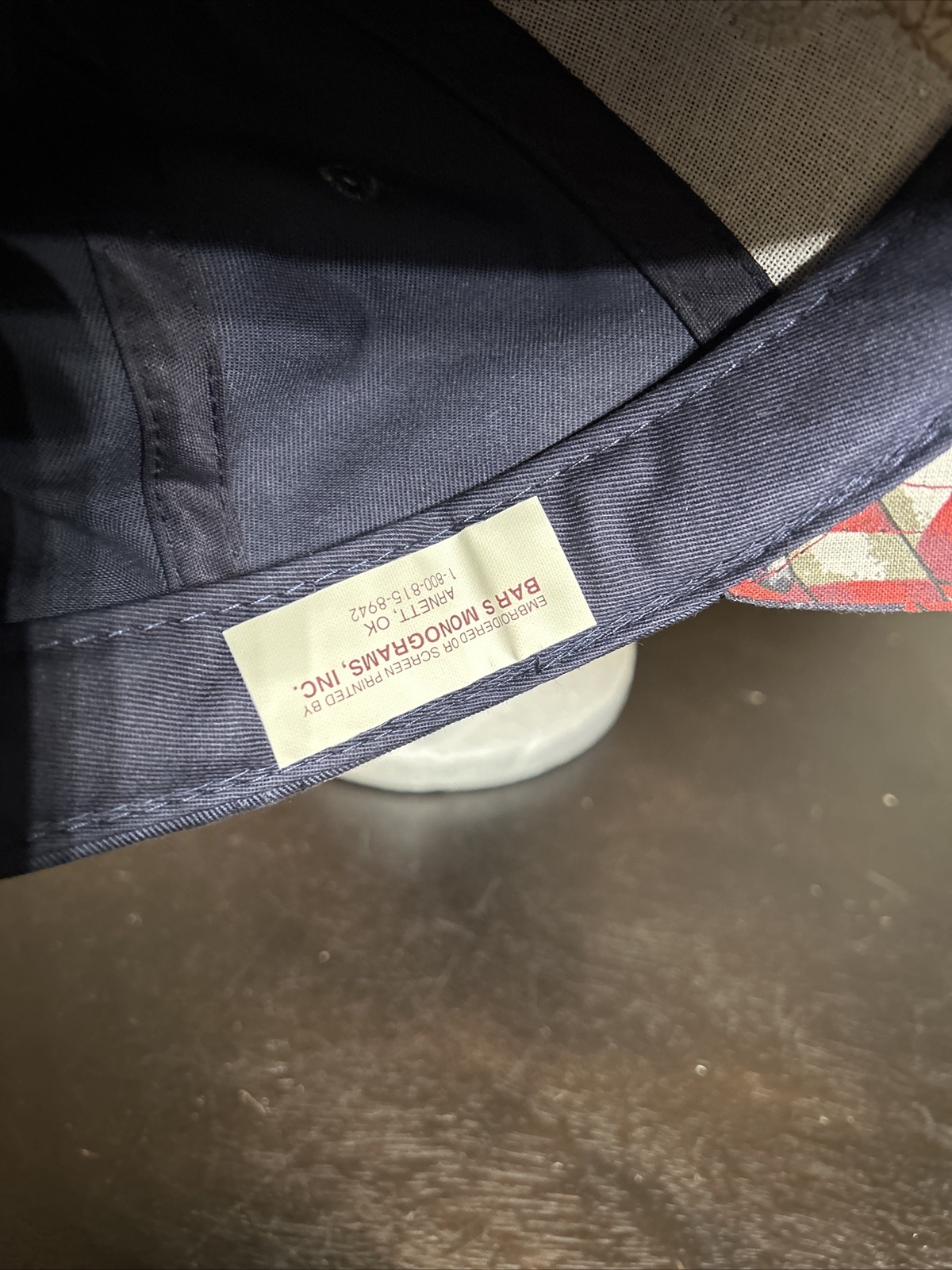 American Wind Power Center Lubbock, TX Patriotic OSFM Embroidered Blue Cap Hat