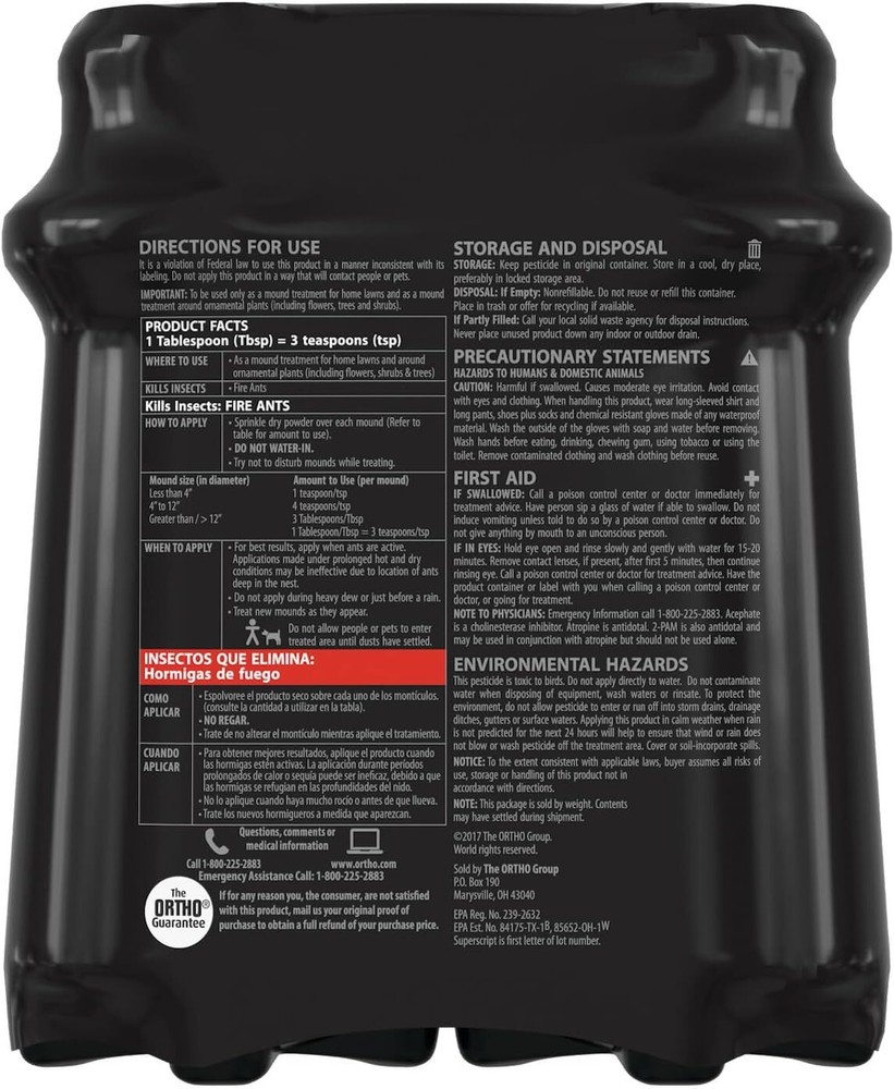 Ortho Orthene Fire Ant Killer1 (Twin Pack)