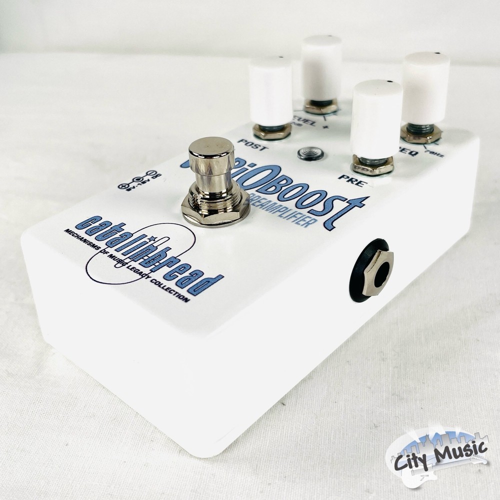 Used Catalinbread VariOboost Preamplifier Guitar Effects Pedal ♫