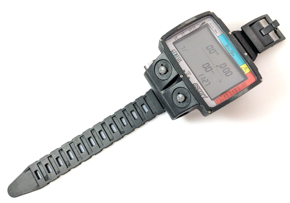 Genesis Escort Wireless / Hoseless Scuba Dive Computer with Manual #2519