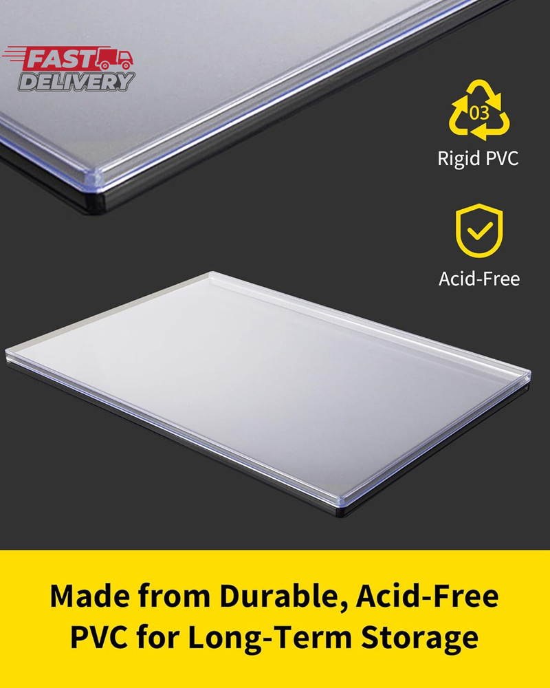 Comic Book Top Loaders - Protector Hard Case Sleeve, Toploader Holder for Silver