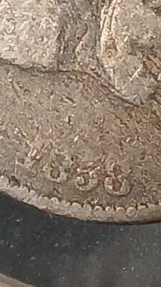 1858/7 Flying Eagle Cent Small Letter S/L Damage