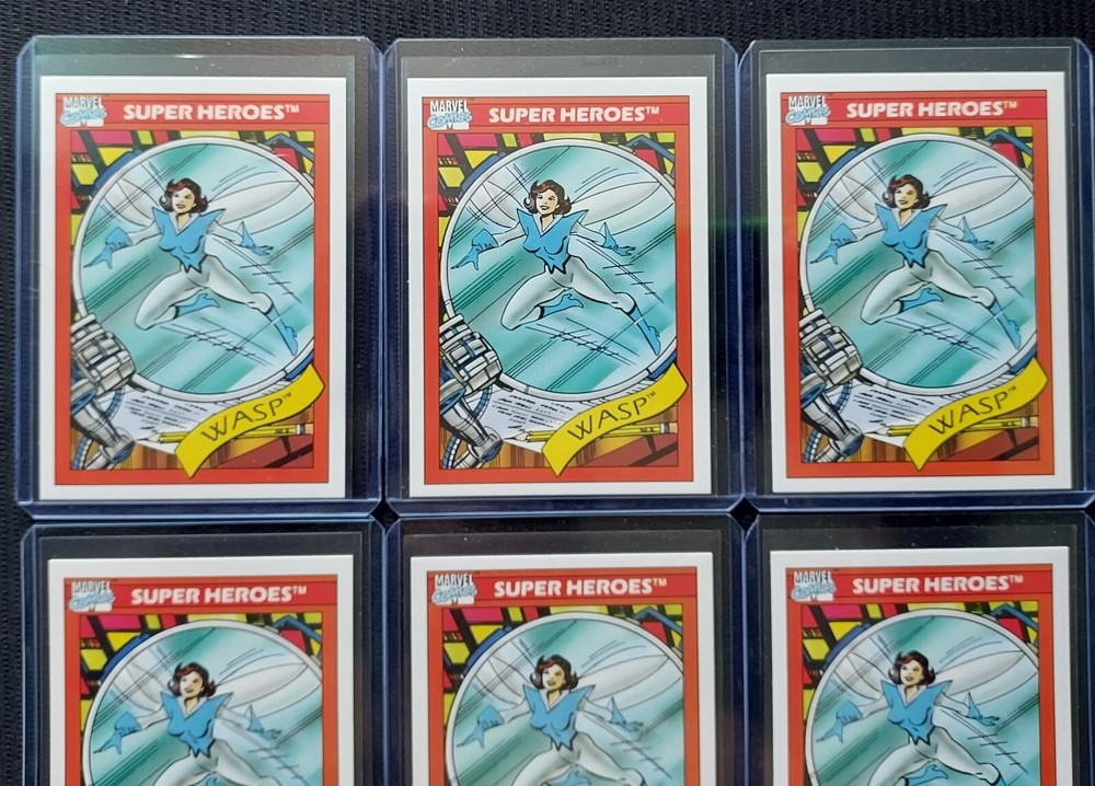 1990 Marvel Impel Wasp Card Lot 💎
