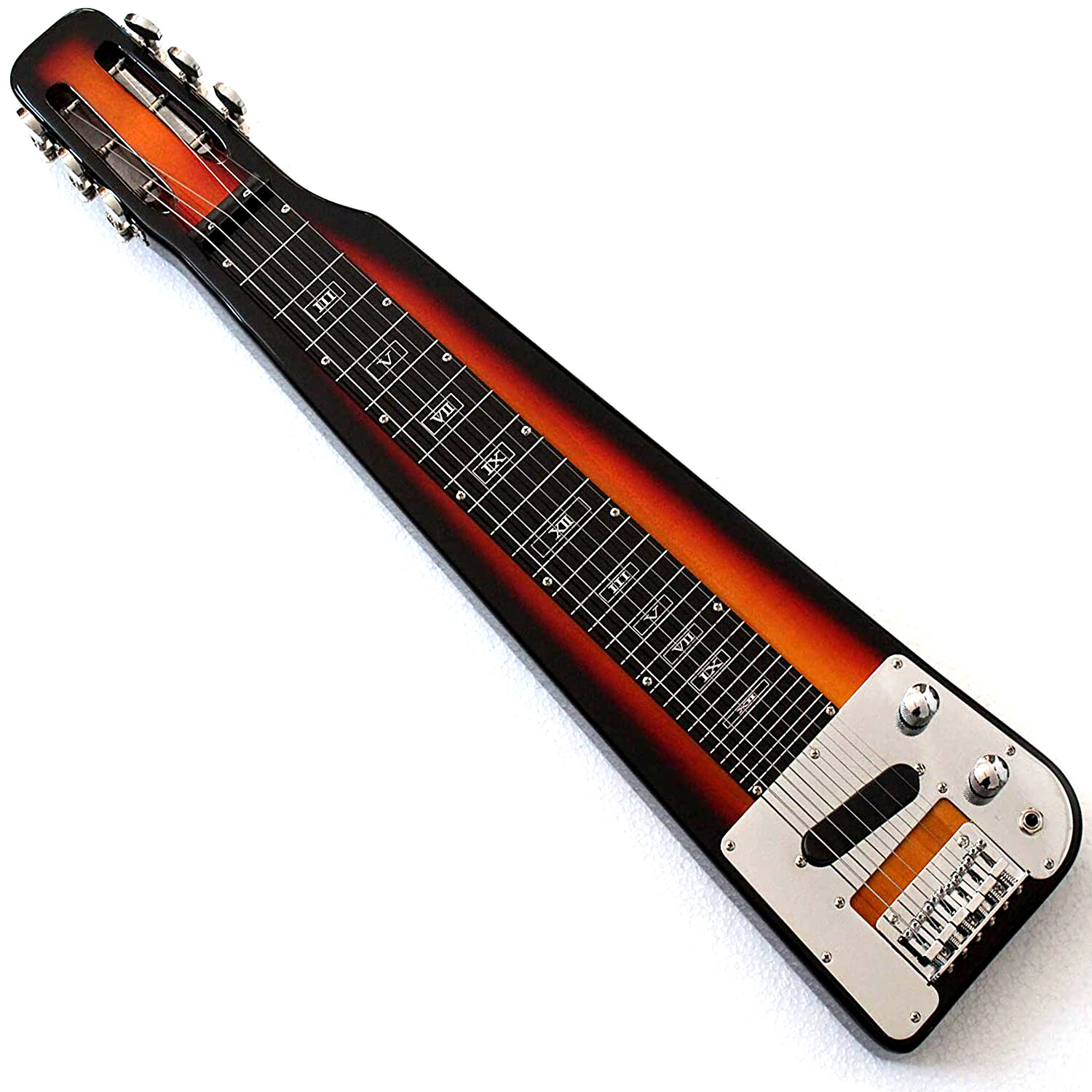 Lap Steel Guitar Slide Electric Guitar Lap style Instrument W/Metal Slide/Bag