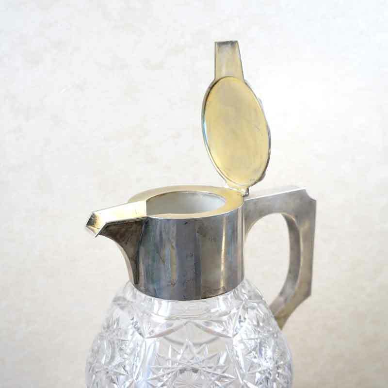 Crystal Silver Pitcher Germany