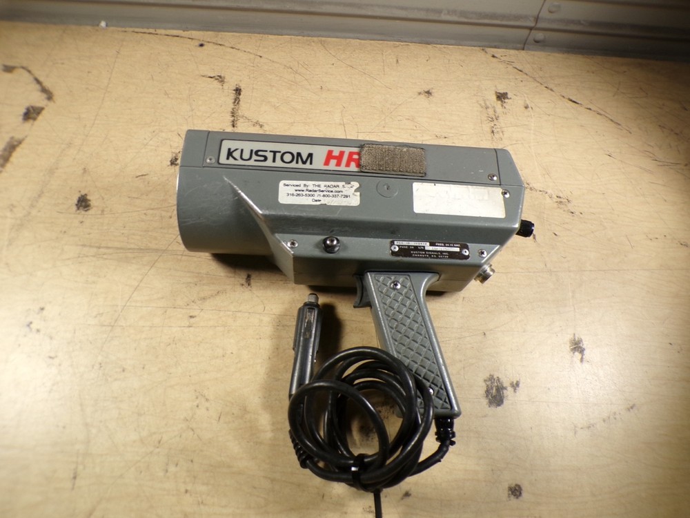 KUSTOM HR-12 RADAR GUN **UNTESTED