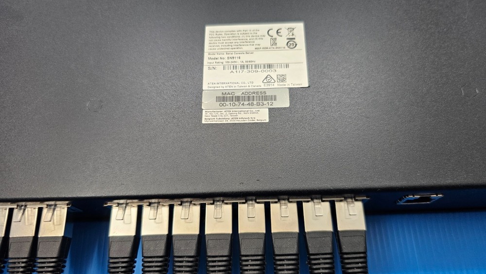 ATEN Altusen SN9116 Serial Console Server