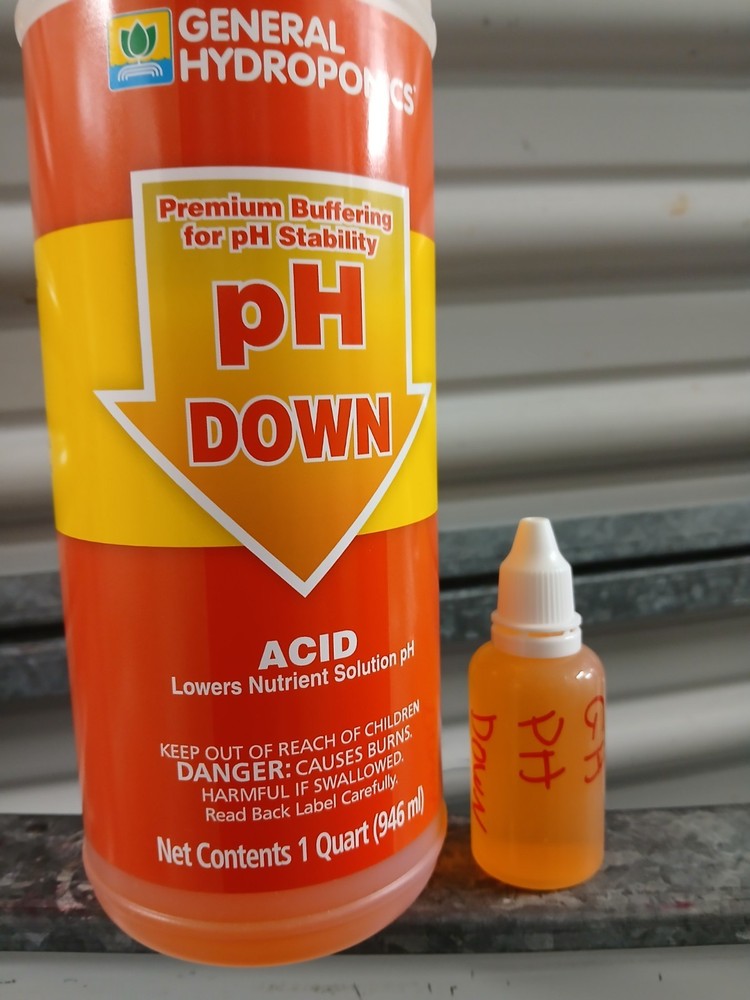 General Hydroponics Ph Down 30mL