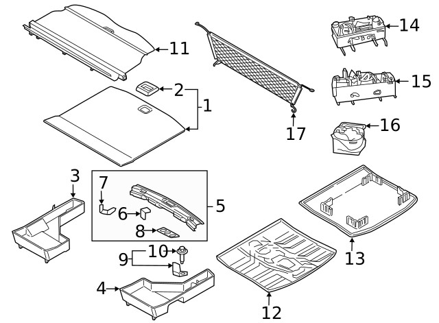 Genuine Ford Cargo Net FT4Z78043B62A