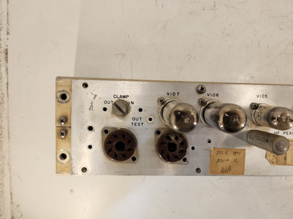 Collins Tube Audio / Radio component Module & Tubes, Likely 1950s/60s Untested