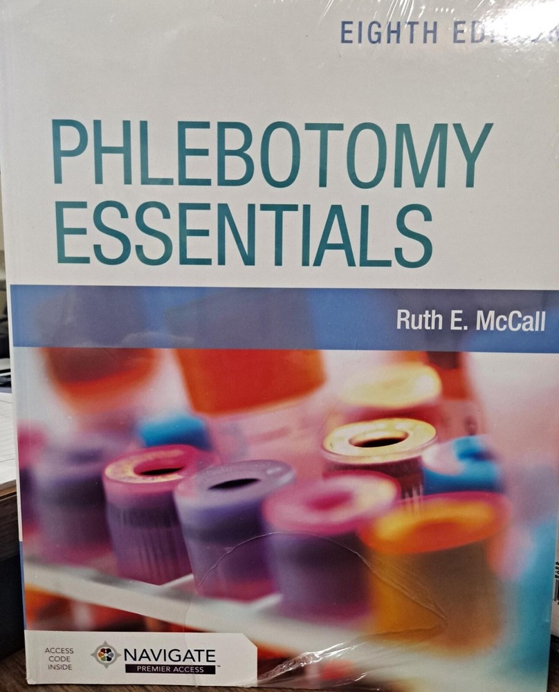 Phlebotomy Essentials + Premier Digital Access code +  Student Workbook, 8th Ed