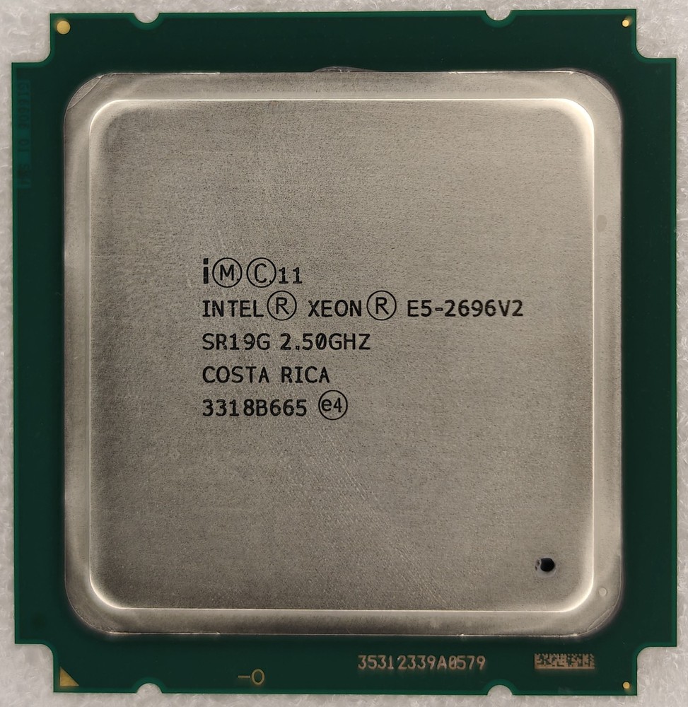 Intel Xeon E5-2696 V2 SR19G 2.50GHz 12-Core LGA-2011 30MB CPU Processor-
