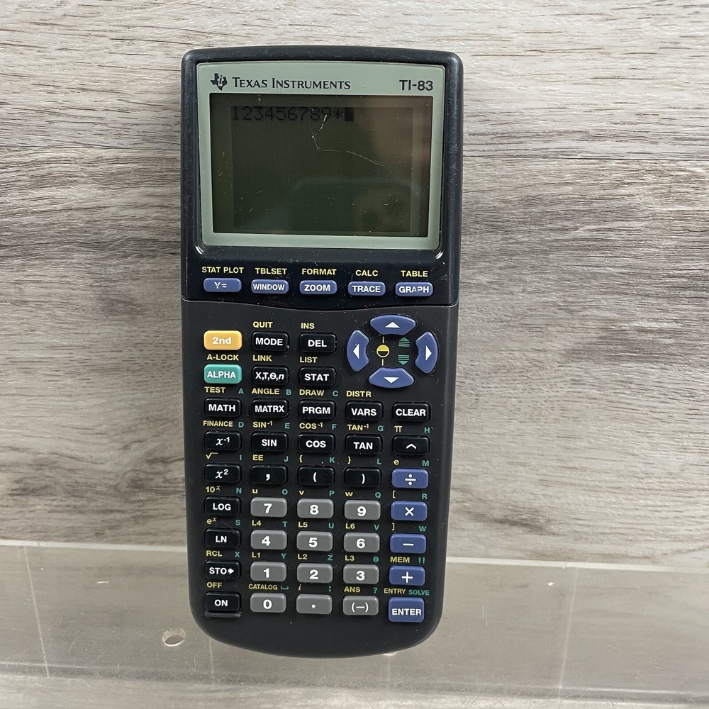 Texas Instruments TI-83 Handheld Graphing Calculator