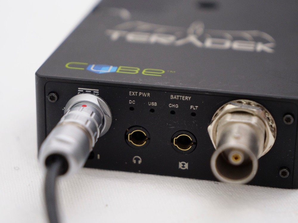 Teradek Cube 355 HD-SDI Video Decoder with power supply - USED