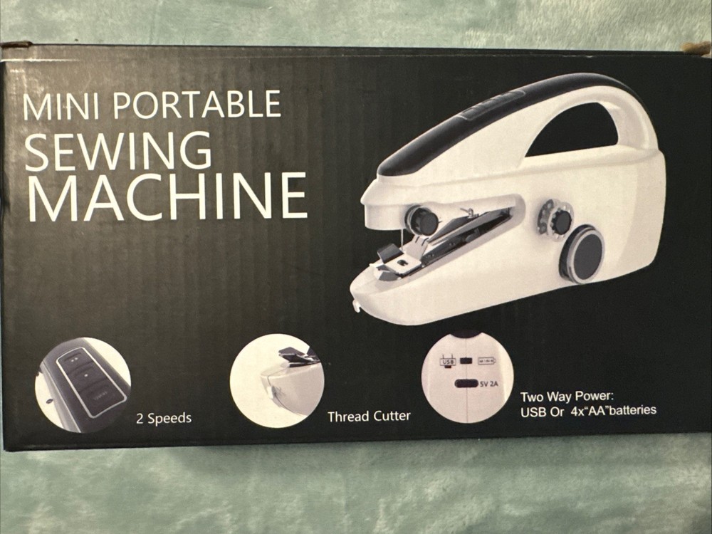 Handheld Portable Mini Sewing Machine, Easy to Use, Fast Sewing Speed