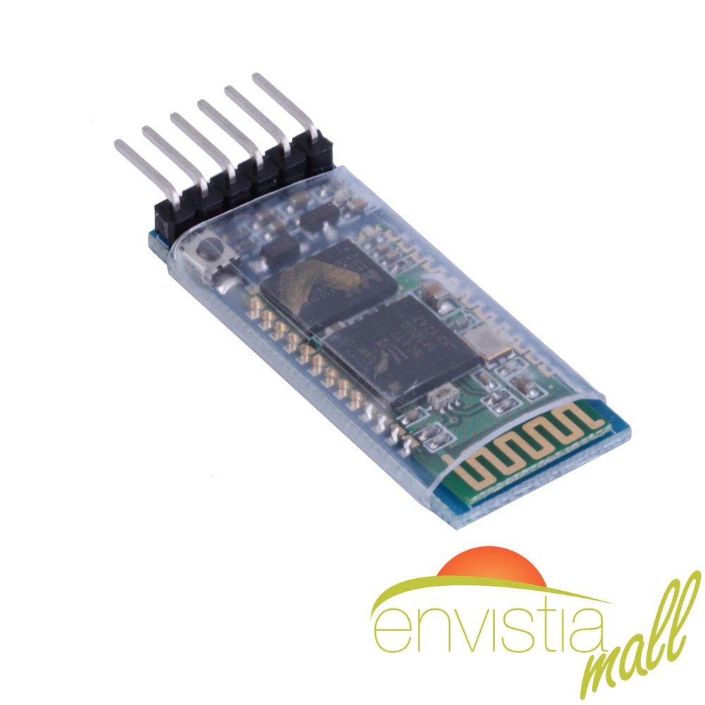 2Pcs HC-05 Wireless Bluetooth RF Serial Transceiver Module 6Pin RS232 TTL US