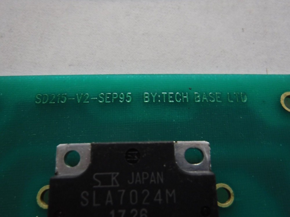 TECH BASE LTD SD215-V2 BOARD ORIENTAL MOTOR VEXTA