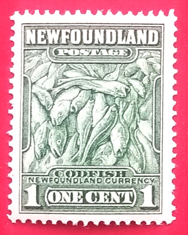 Canada Newfoundland #183 Perkins Bacon Printings - Codfish MH