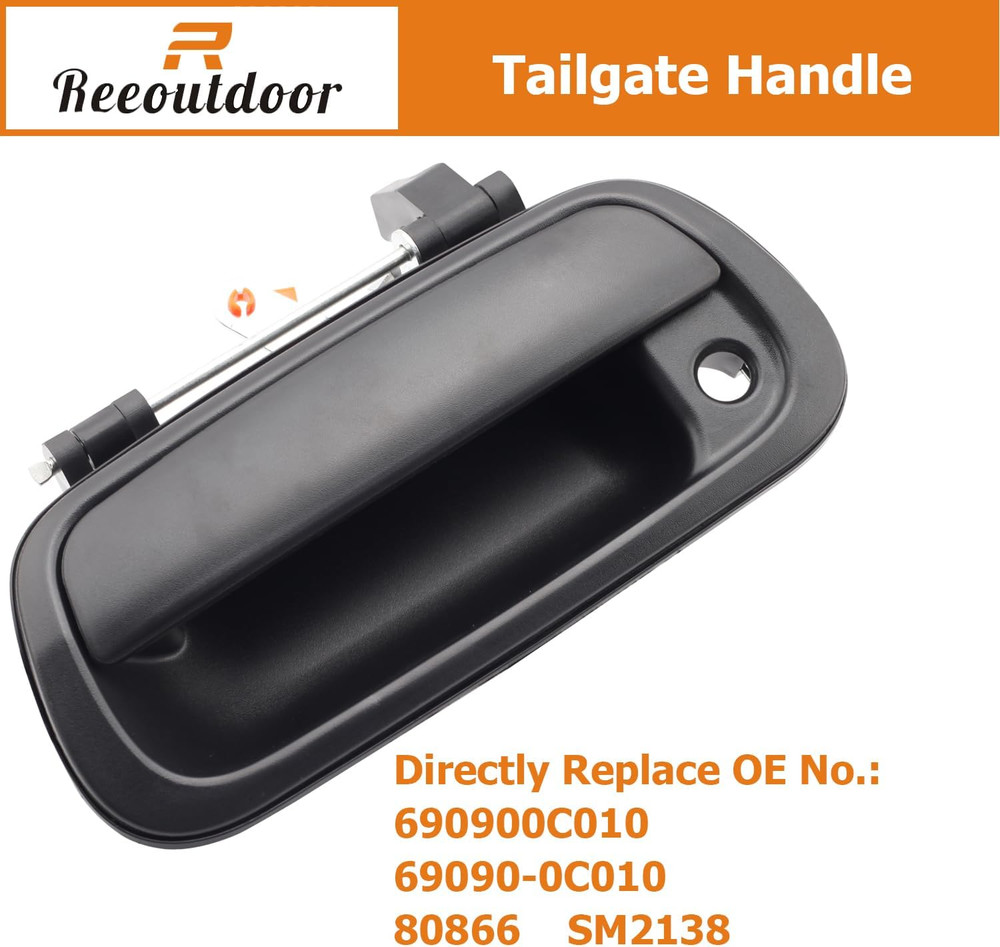 2000-06 Tundra Tailgate Handle with Keyhole–Compatible Replacement