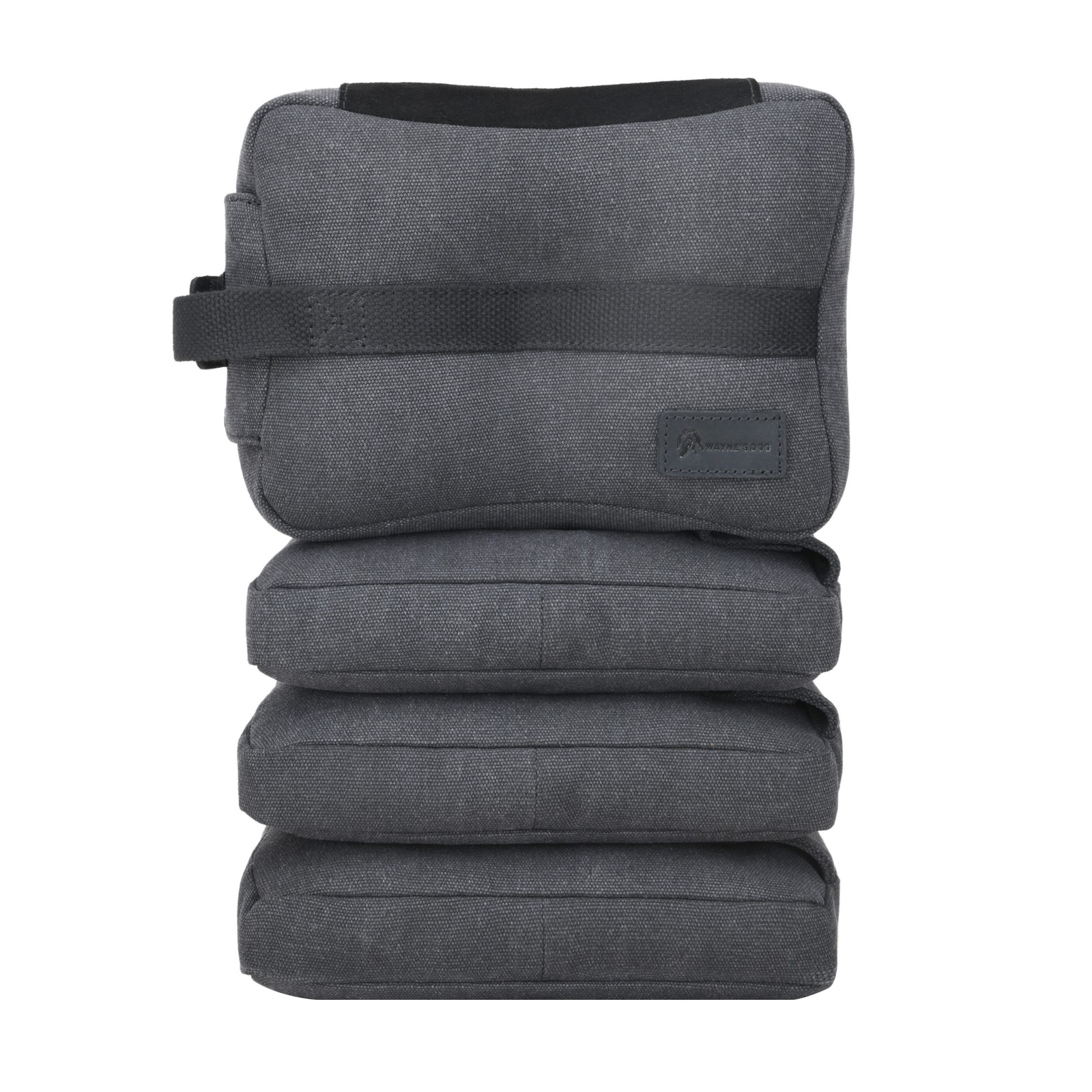 Canvas Shooting Rest Bag Combo , Rest Front & Rear Support Sandbag Stand Holders