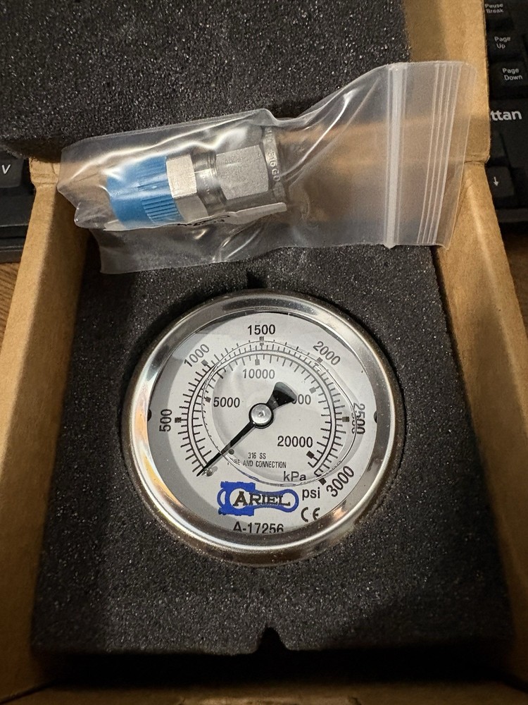 Ariel Gauge 3000PSI REPL BACK MOUNT