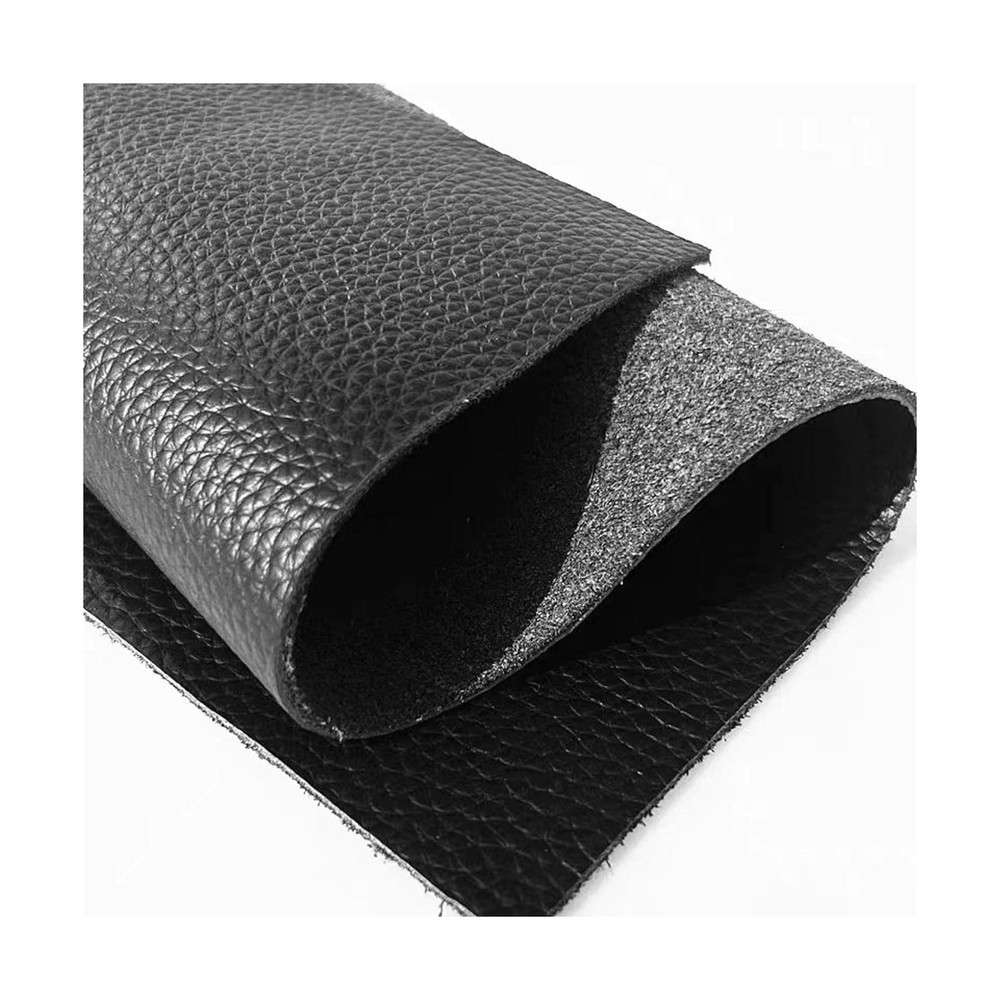 Black Leather, 1.4-2.0mm Thickness for Wallets, Briefcases, Sofa & Stool, Lea...