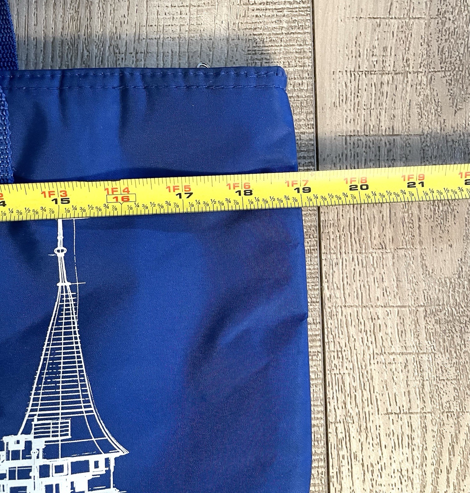 Walt Disney World Castle Blue Insulated Cooler Tote Bag