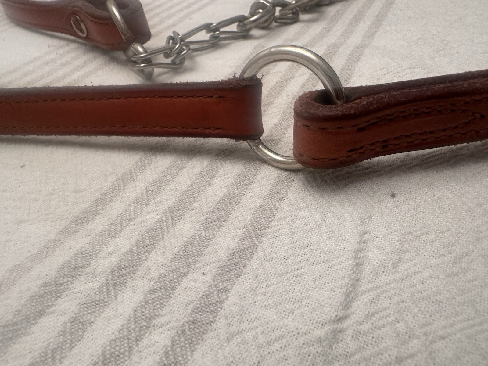 Vintage Champion Turf & Reins, Bridle leather Southwestern Style Silver Accent