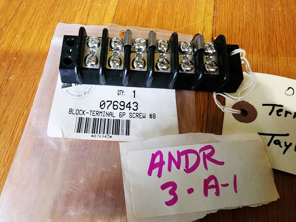 Taylor 076943 Terminal Block