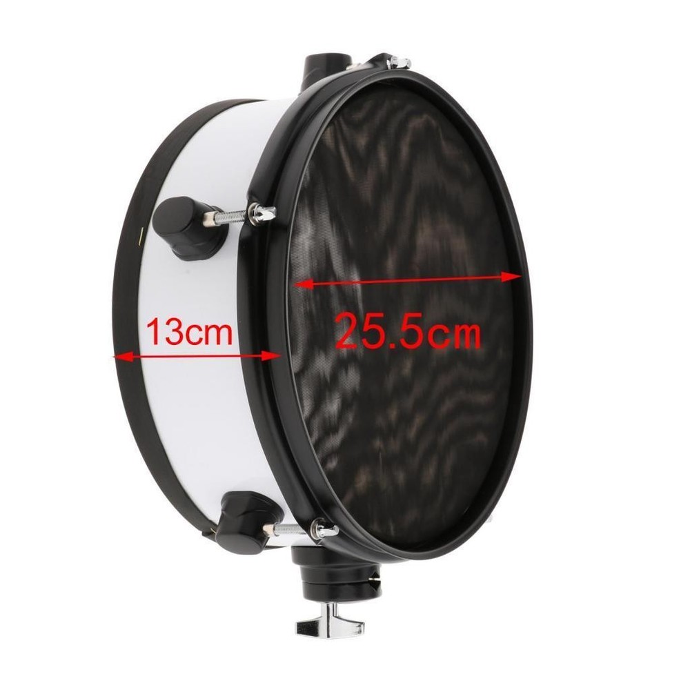Drum Practice 10" Silent Rhythm Volume Drum Mute for Present Home Beginner