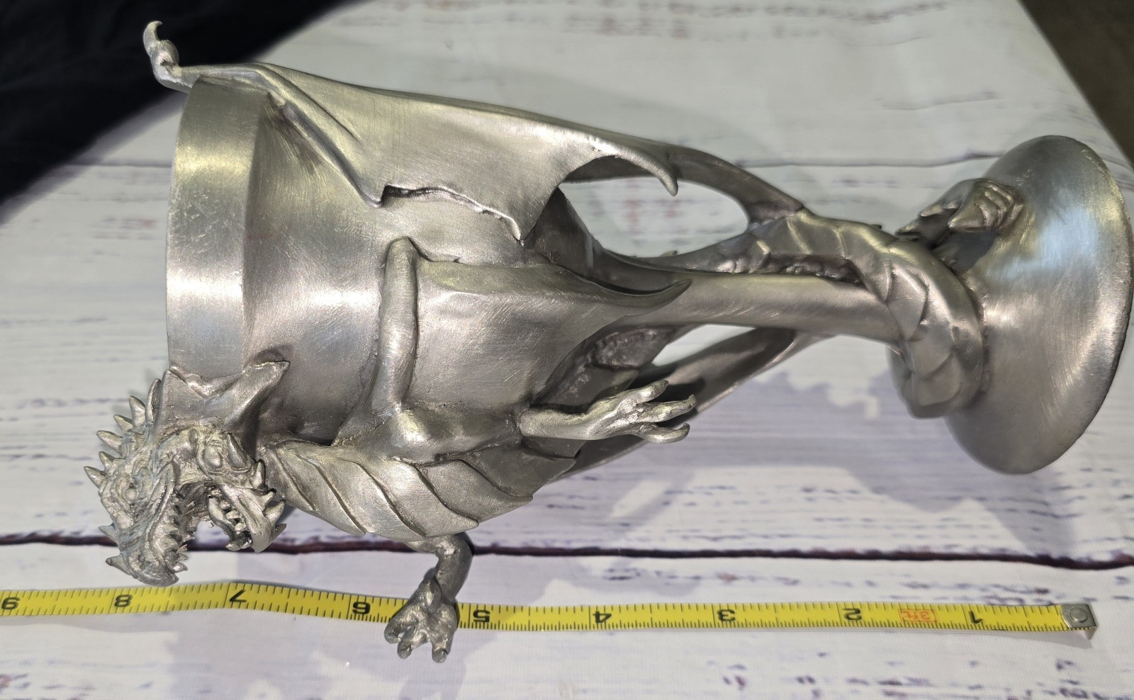 Vintage Dragon Chalice (Pewter)