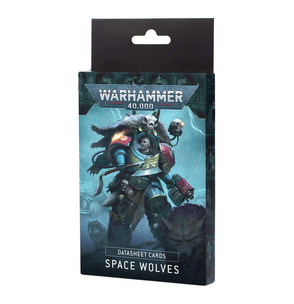 Space Wolves Datasheet Cards 10th Ed Warhammer 40K