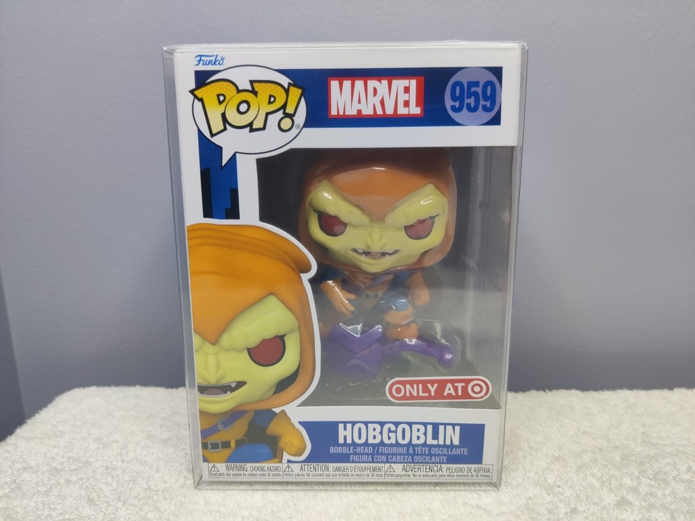 Funko Pop Marvel Hobgoblin Only at Target Exclusive #959 w/Pop Protector