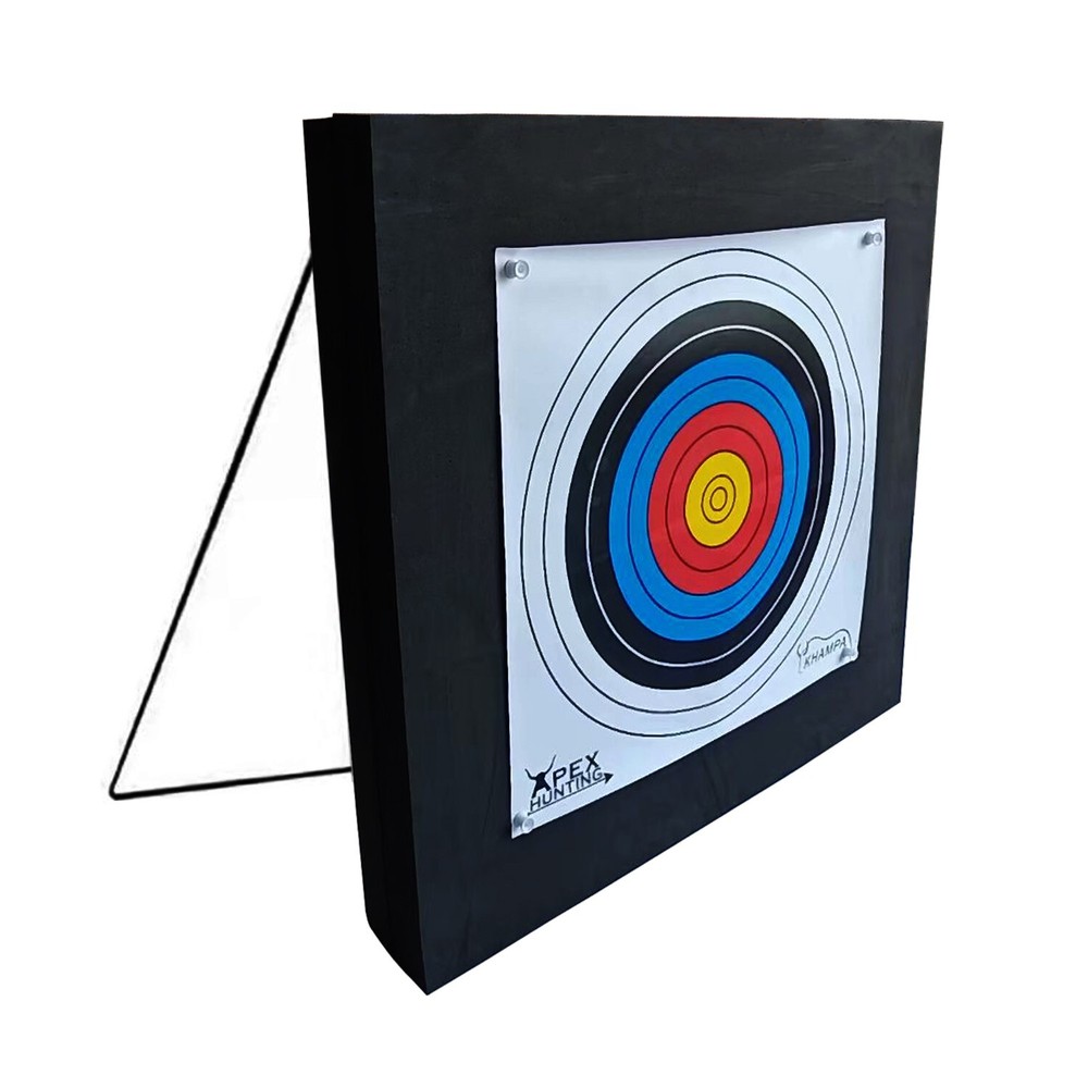 [2 Pack] Deluxe Backyard 2 Layers Target Square Foam Includes 2 Papers