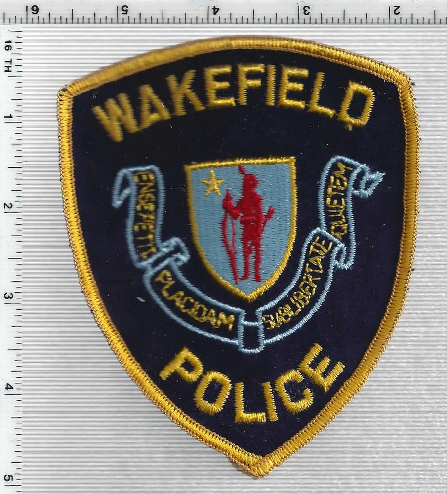 Wakefield Police (Massachusetts) 1st Issue Shoulder Patch