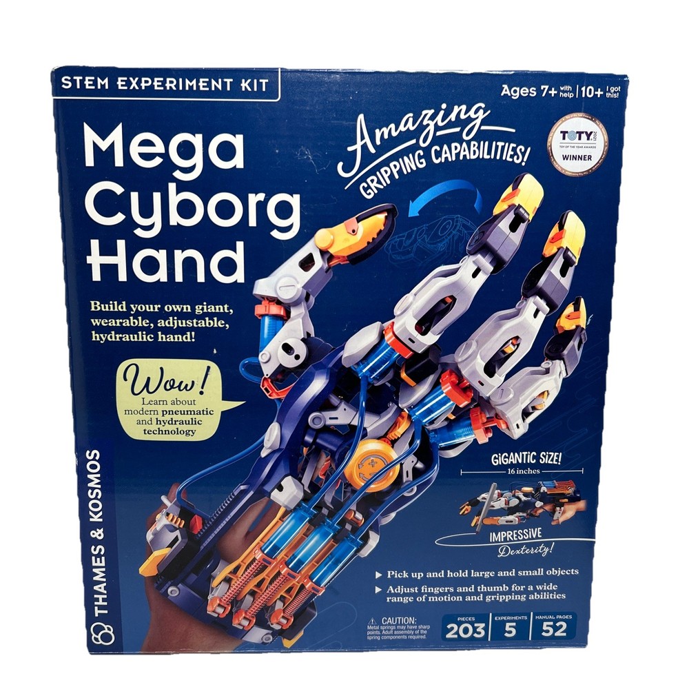 Thames & Kosmos 620501 Mega Cyborg Hand Kit - Multicolor