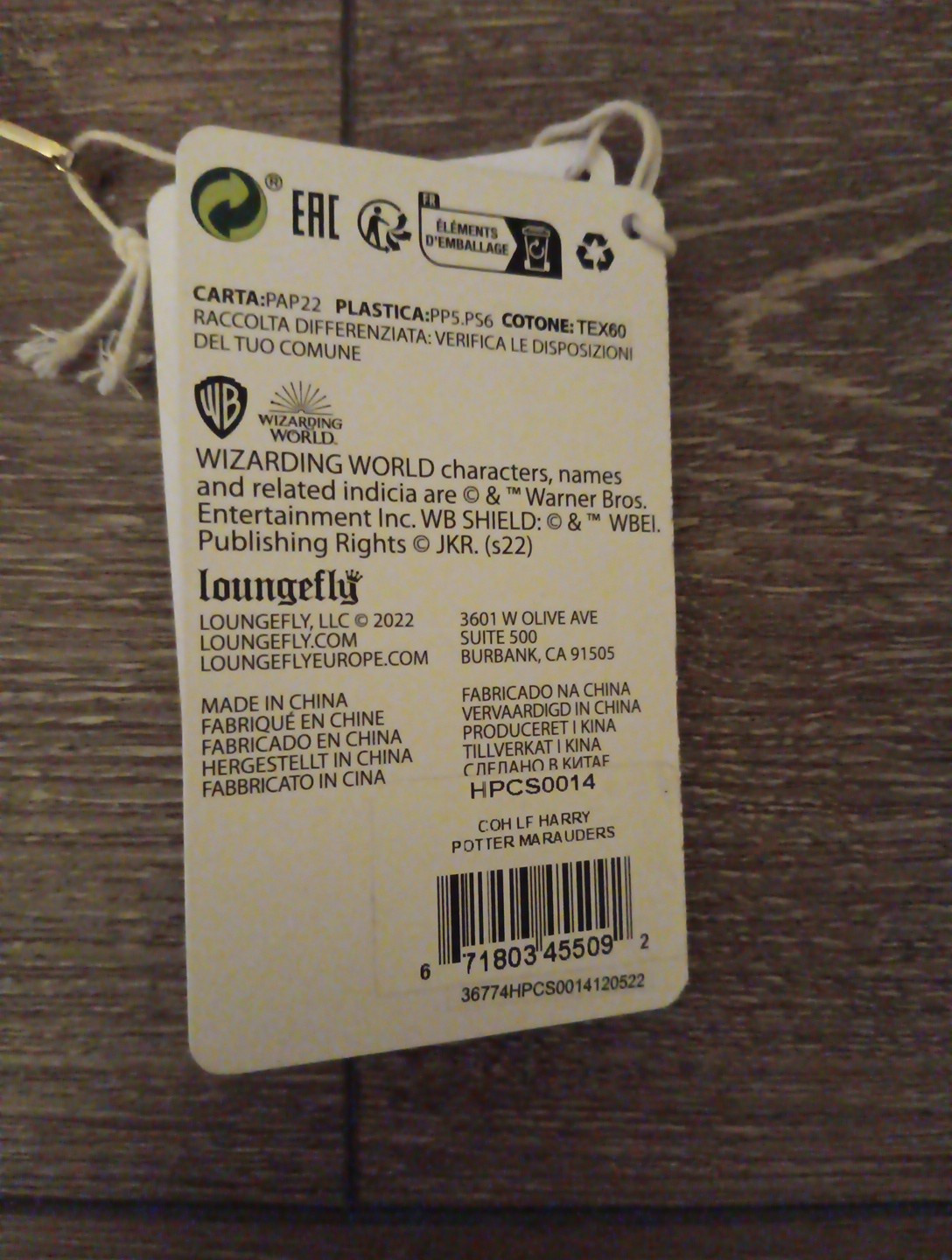 NEW Loungefly Harry Potter Marauders Map Zip Pouch Cosmetic/Coin Bag/Case/Wallet