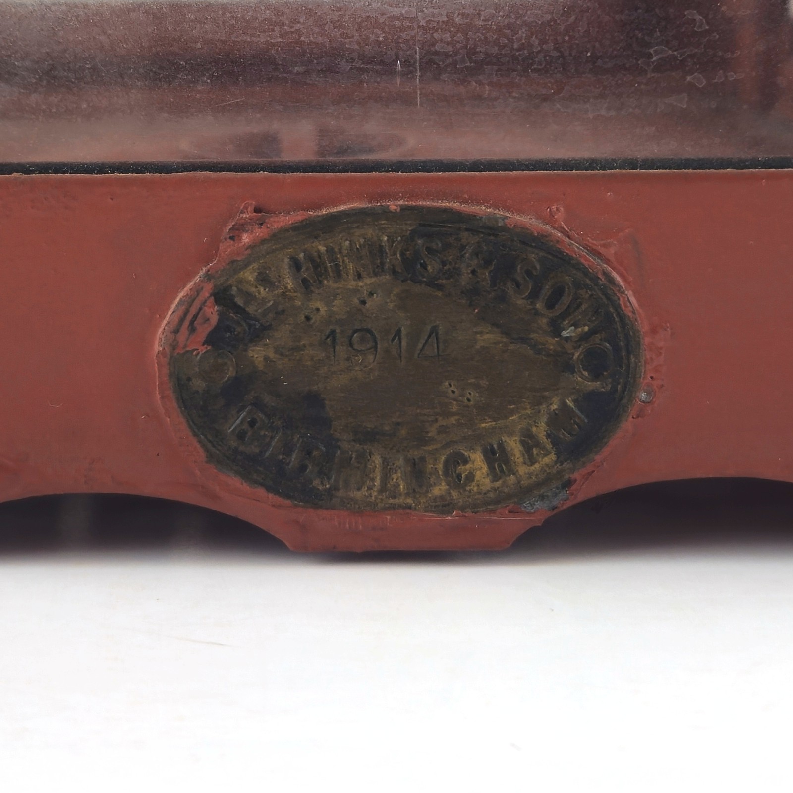 2 WWI TRENCH FOLDING CANDLE LANTERN LOT: 1914 HINKS & SON / 1915 G. POLKEY