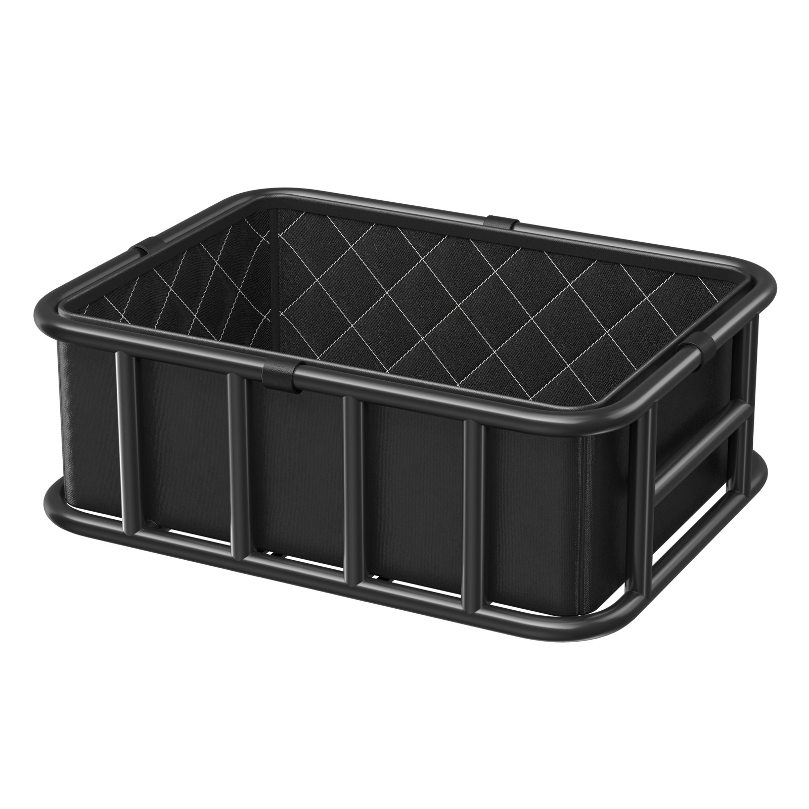 VEVOR Rear Bike Basket Medium Bicycle Basket Cargo Net Rainproof Cover Liner