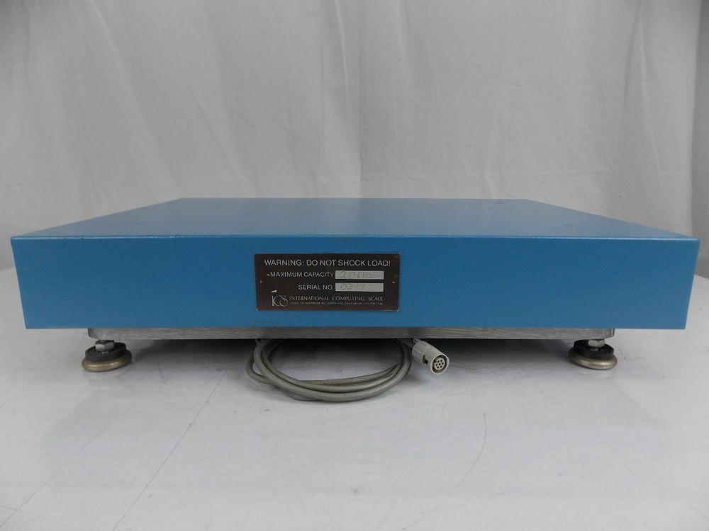 INTERNATIONAL COMPUTING SCALE SERIAL NO. 0397 MAX CAPACITY 20 LBS